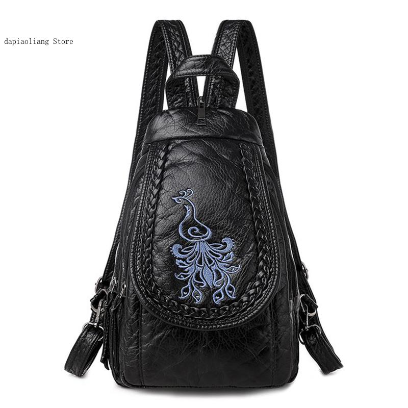 Leatherwork Letters - Women Small Chest Bags Fashion School