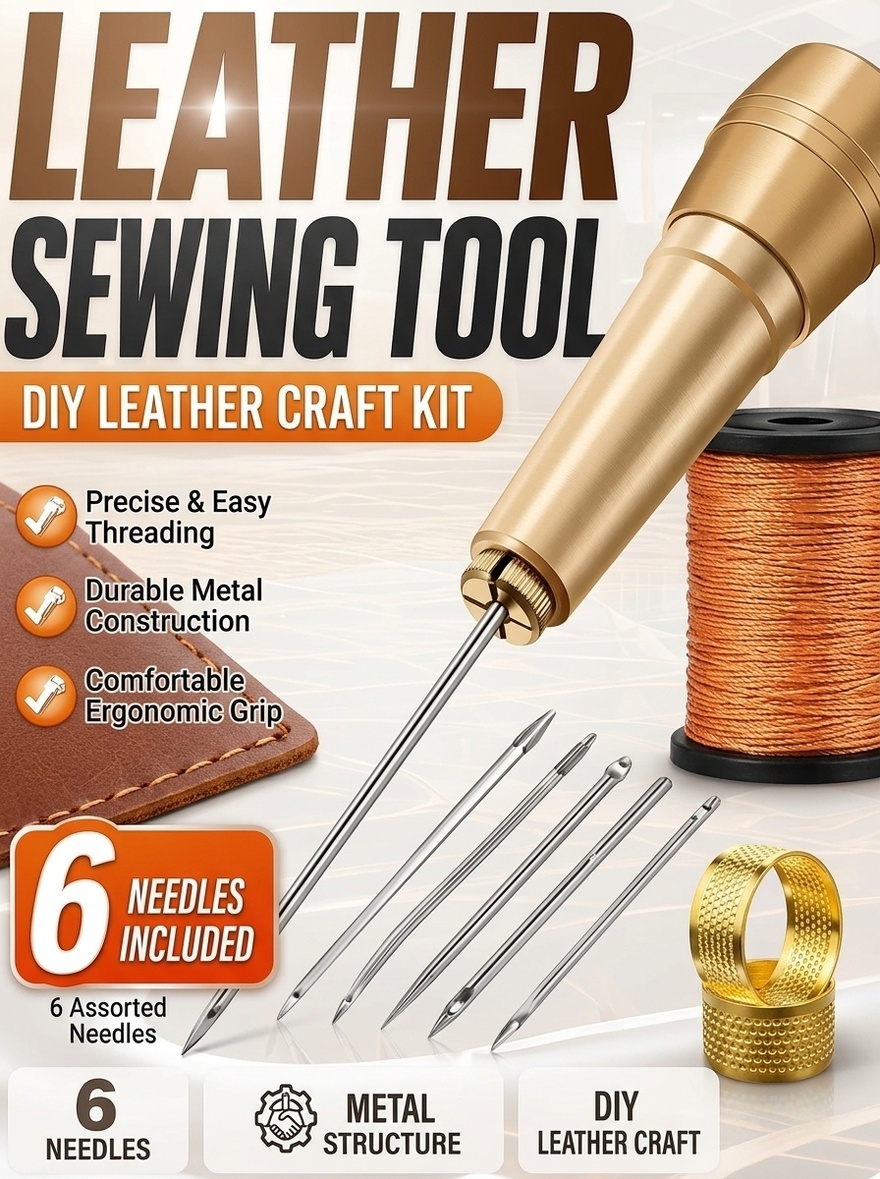 Leather Stitching Tool, Hand S - Leatherwork Tools recension och pris