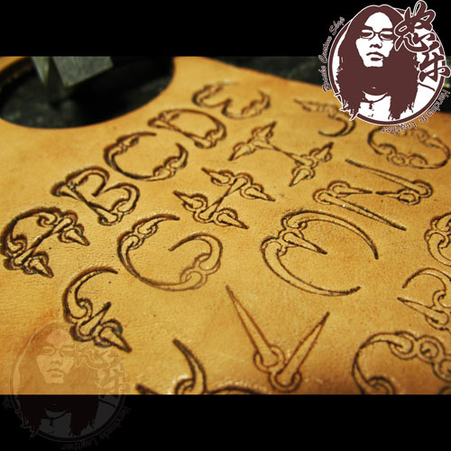 36pcs leather carving A-Z 0-9  - Unique Leather Work recension och pris