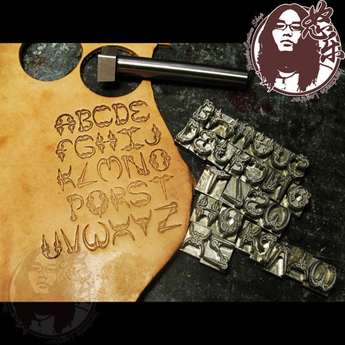 36pcs leather carving A-Z 0-9  - Unique Leather Work recension och pris