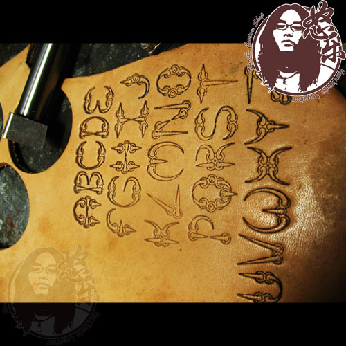36pcs leather carving A-Z 0-9  - Unique Leather Work recension och pris