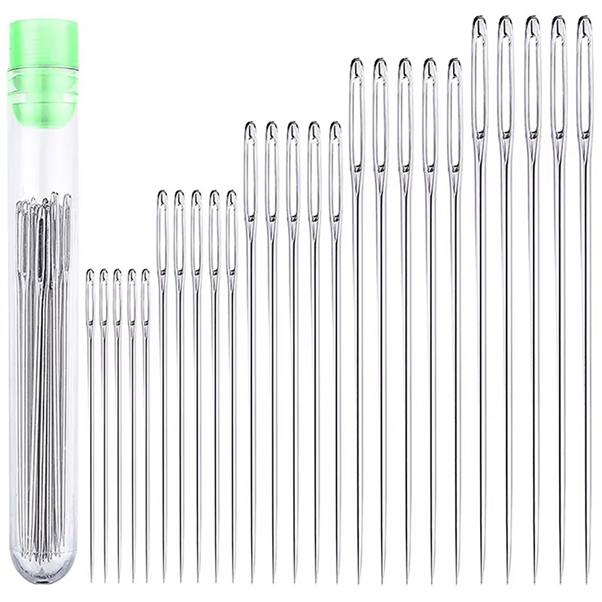 25 Pcs Large Eye Stitching Nee - Leatherwork Tools recension och pris