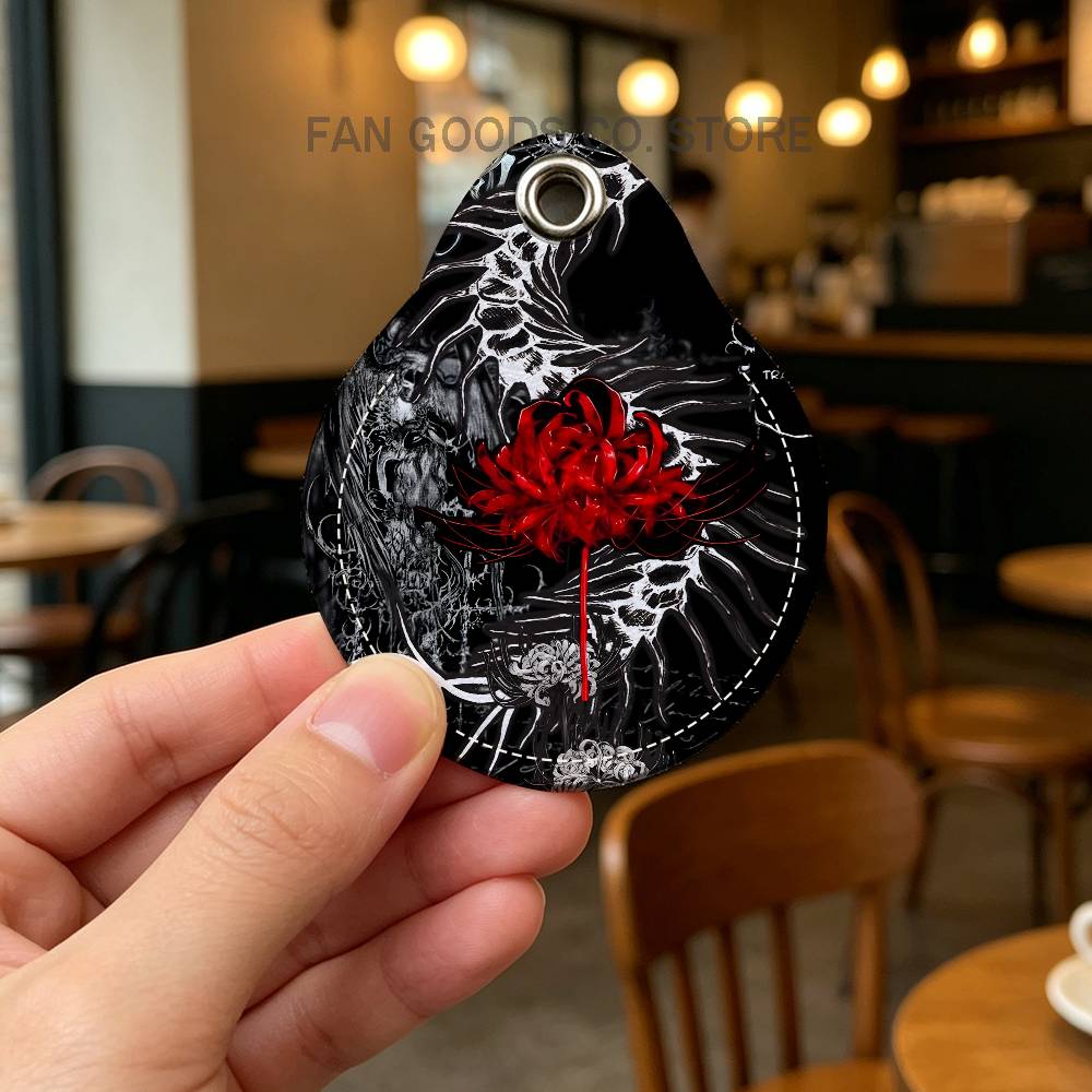 Japan T-Tokyo Red Spider Lily  - Leatherwork Keychain recension och pris