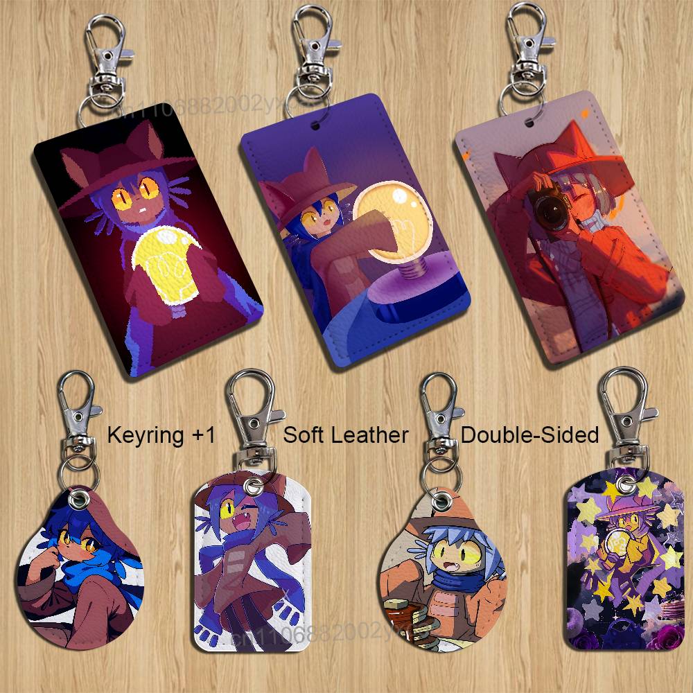 cute Niko game OneShot Holder  - Leatherwork Keychain recension och pris