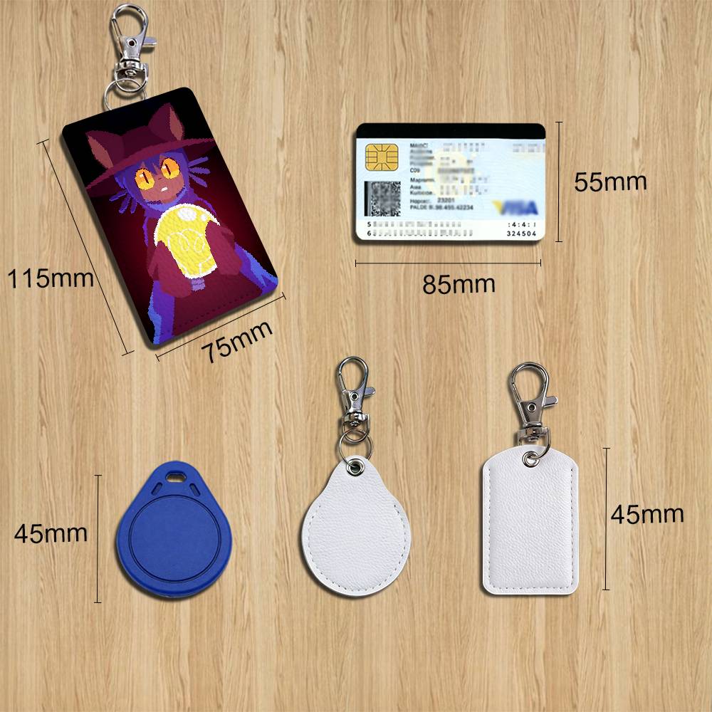 cute Niko game OneShot Holder  - Leatherwork Keychain recension och pris