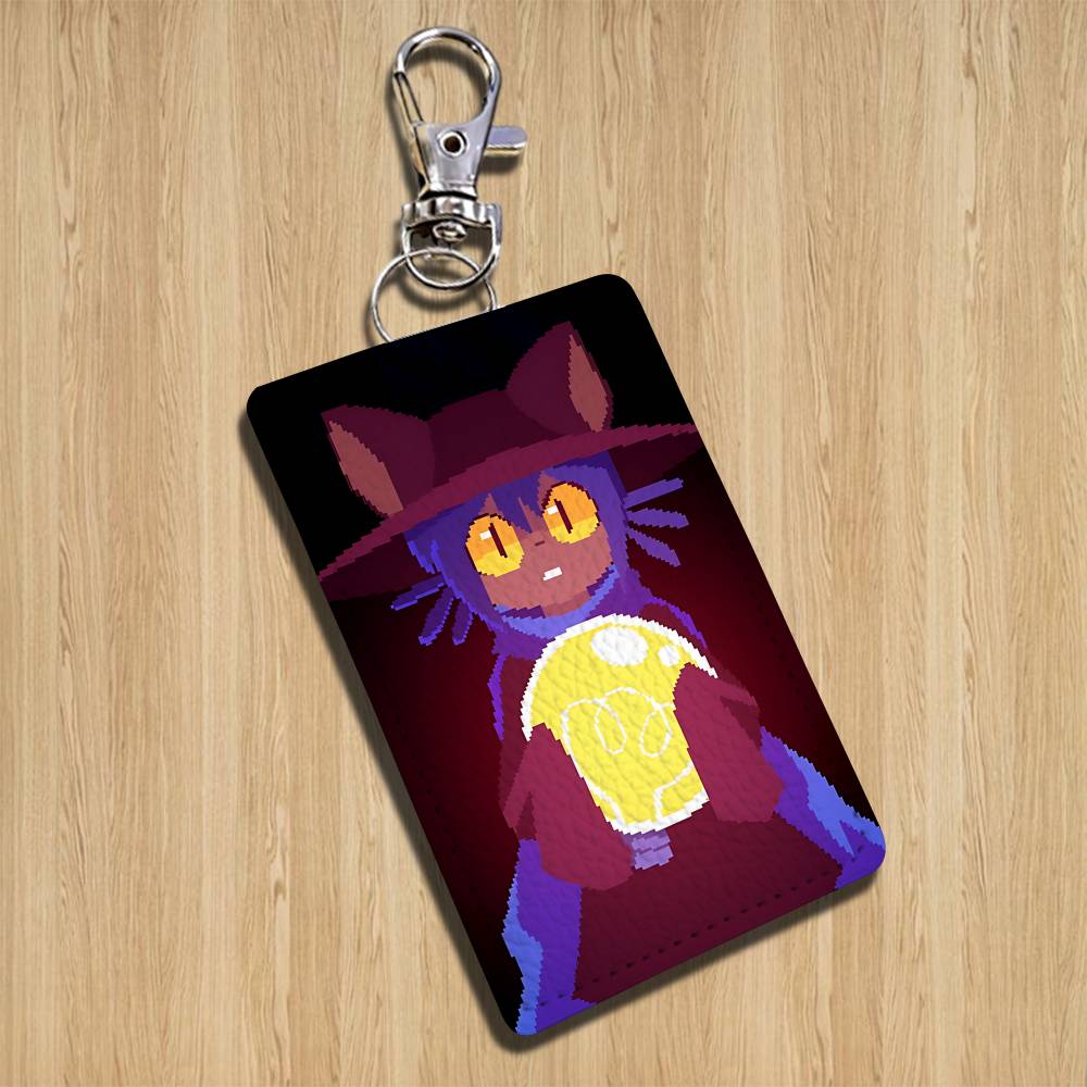 cute Niko game OneShot Holder  - Leatherwork Keychain recension och pris