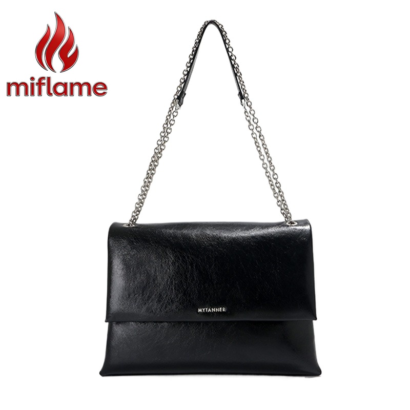 Women's  Chain Tote Bag Genuin - Leather Work Bag Laptop recension och pris