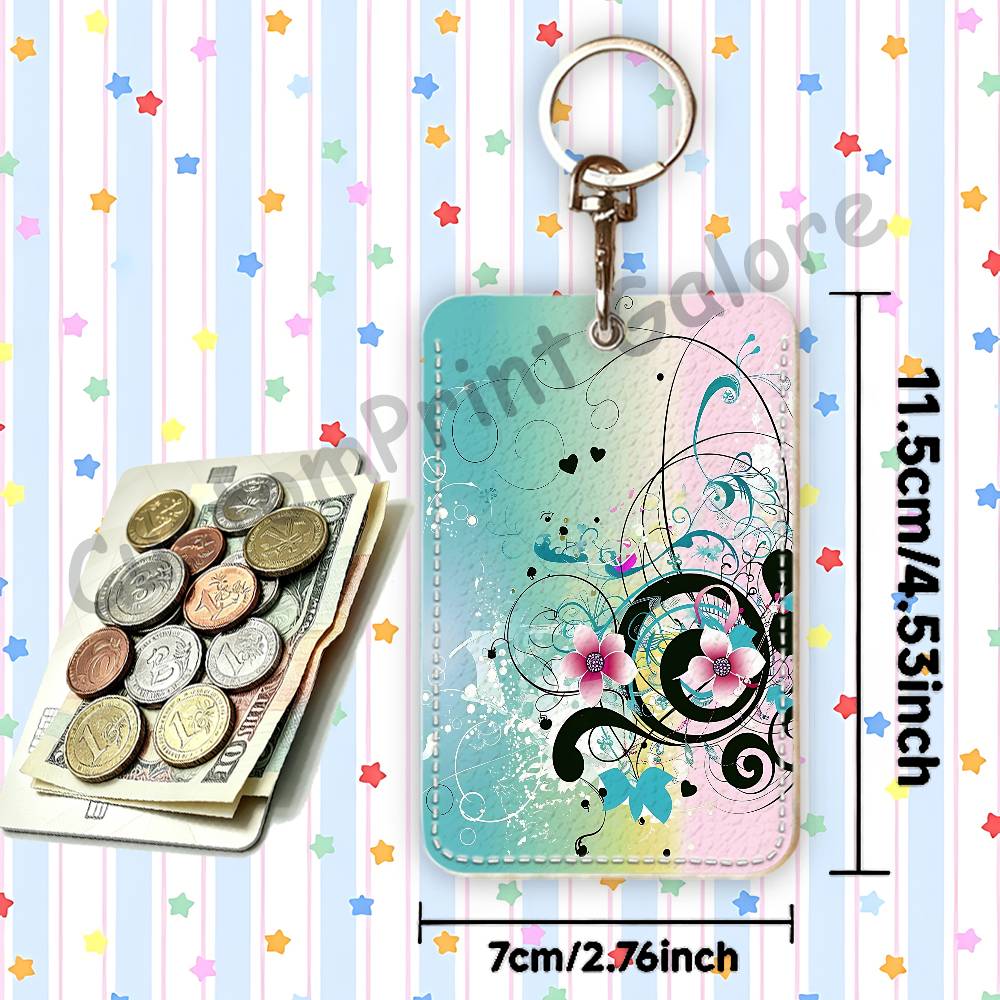 Vectorflourish Floral Metro Fr - Leatherwork Keychain recension och pris
