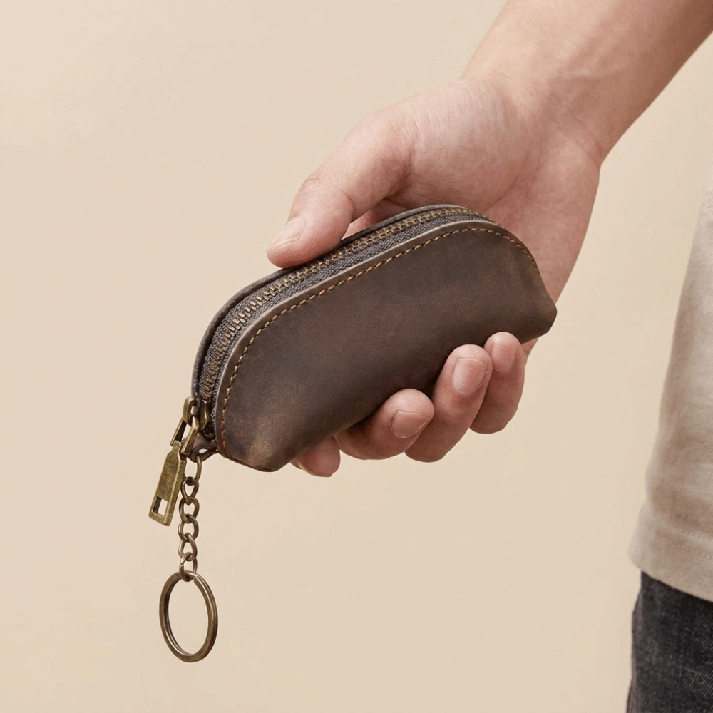 Retro Anti-lost Mini Leather C - Leather Work For Car recension och pris