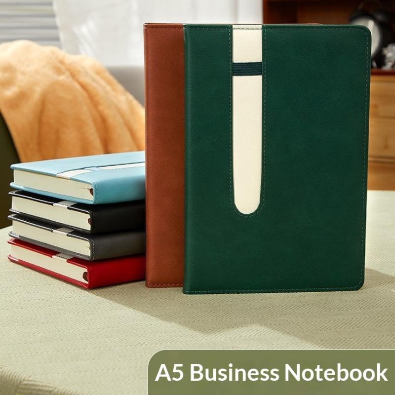 A5 B5 Notebook PU Leather Note - Leatherwork Journal recension och pris