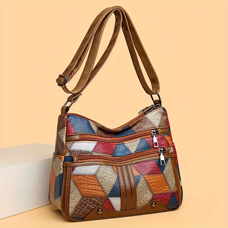 Women Geometric Pattern Synthe - Leatherwork Patterns Free recension och pris