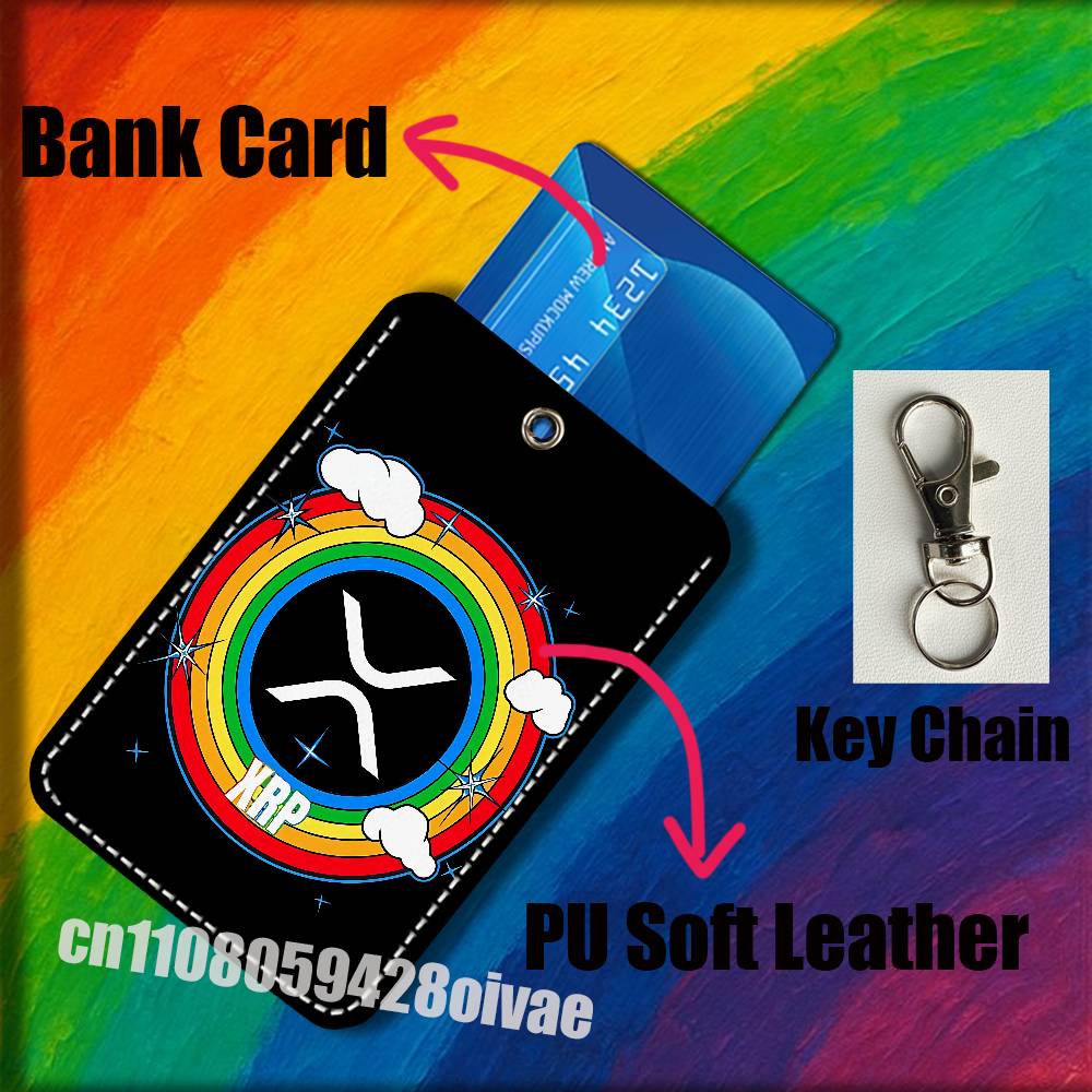 Xrp Ripple Crypto Digital Curr - Leatherwork Keychain recension och pris