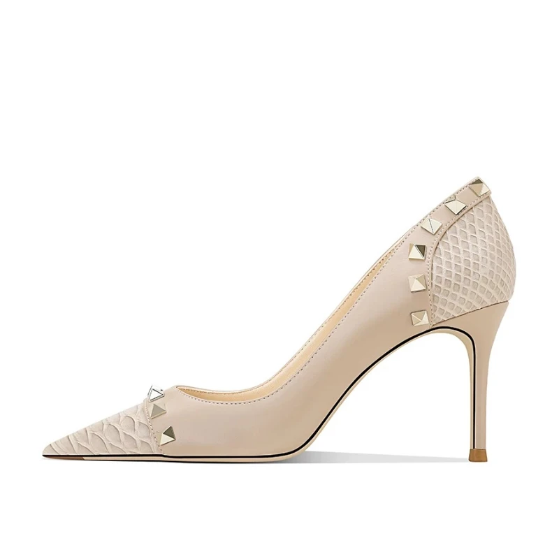 New fashionable white high hee - Leatherwork Patterns Free recension och pris