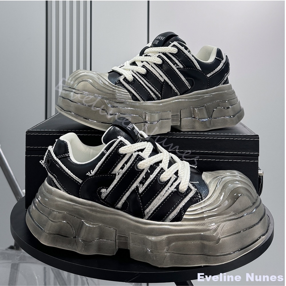 Thick-soled Chunky Sneakers Me - Unique Leather Work recension och pris