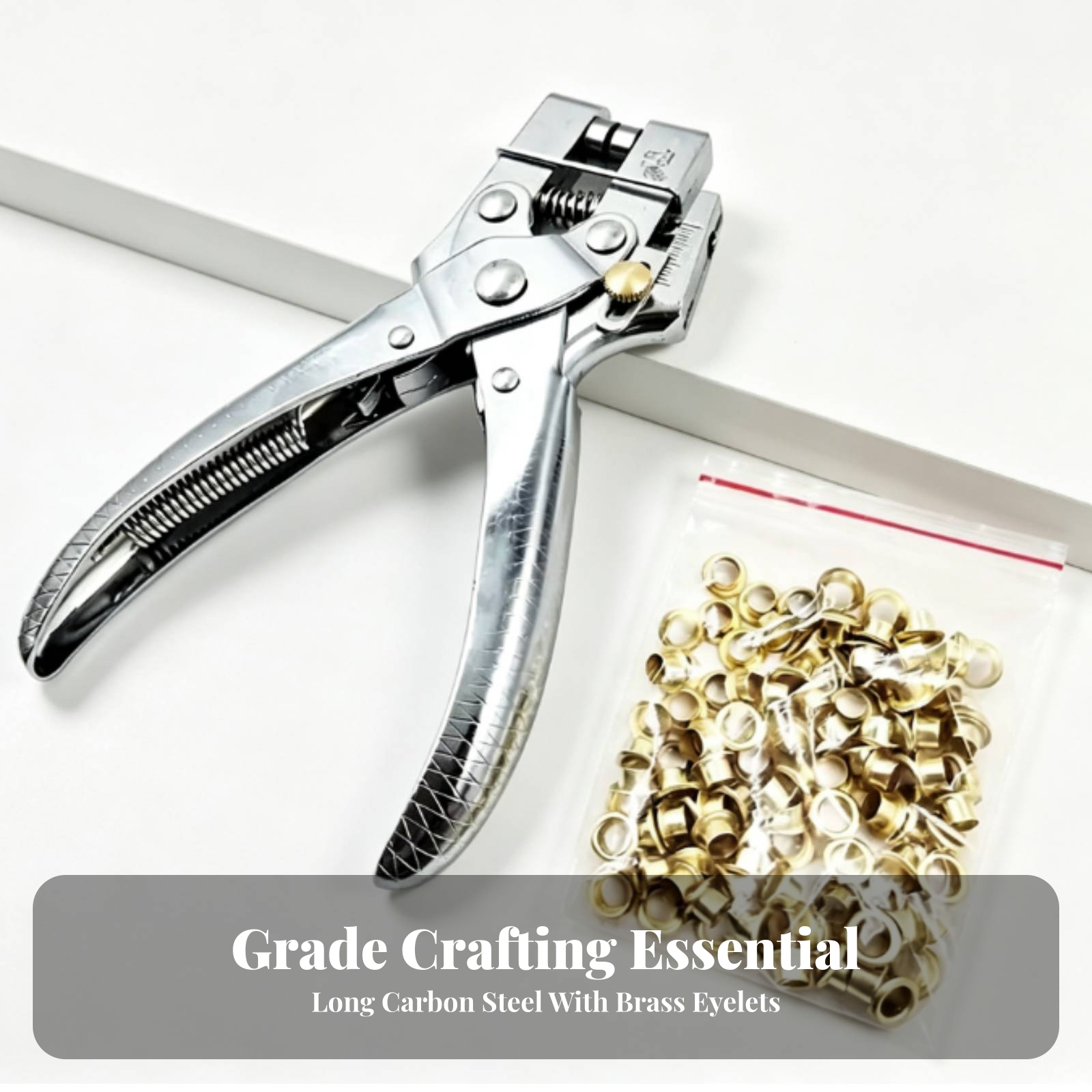 Eyelet Hole Punch Plier Manual - Leatherwork Tools recension och pris