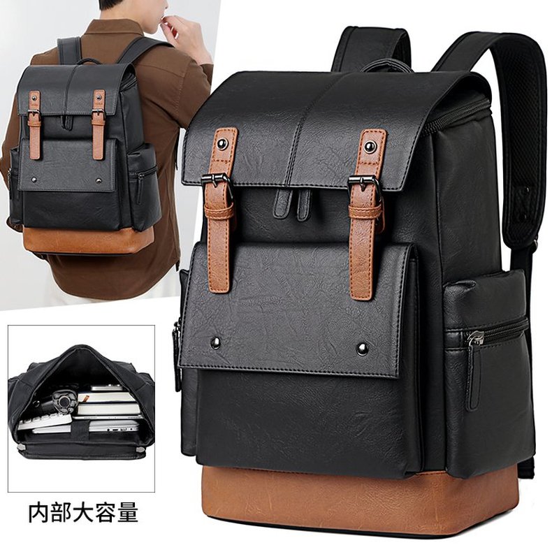 New Vintage Men's Leather Back - Leather Work Bag Laptop recension och pris
