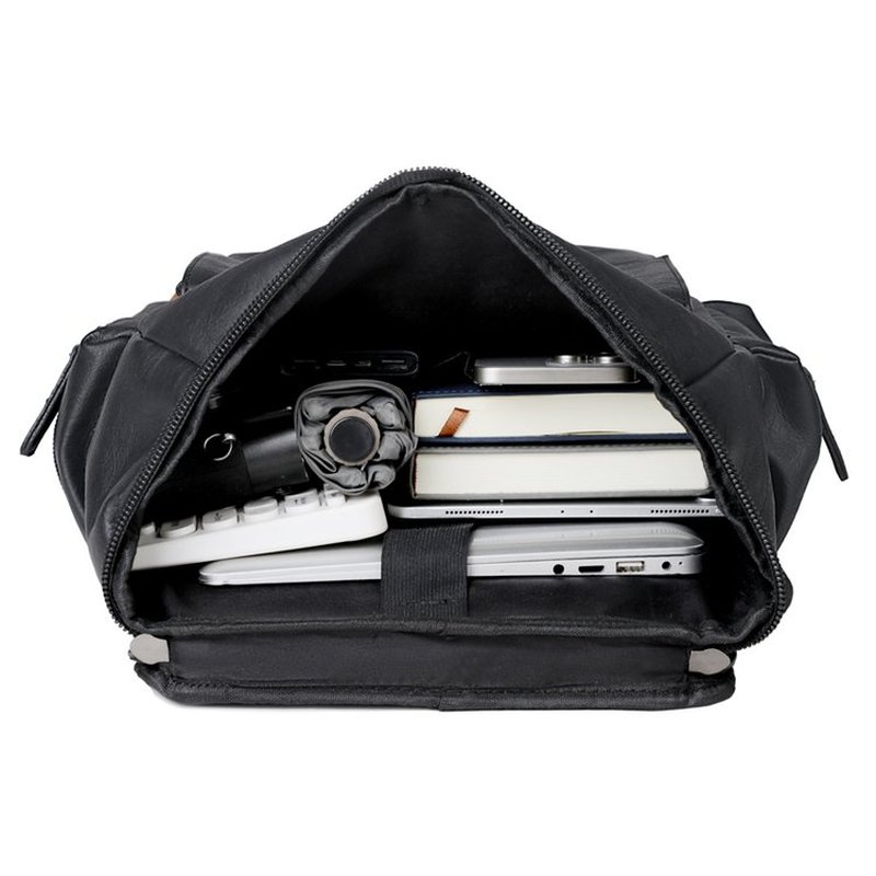 New Vintage Men's Leather Back - Leather Work Bag Laptop recension och pris