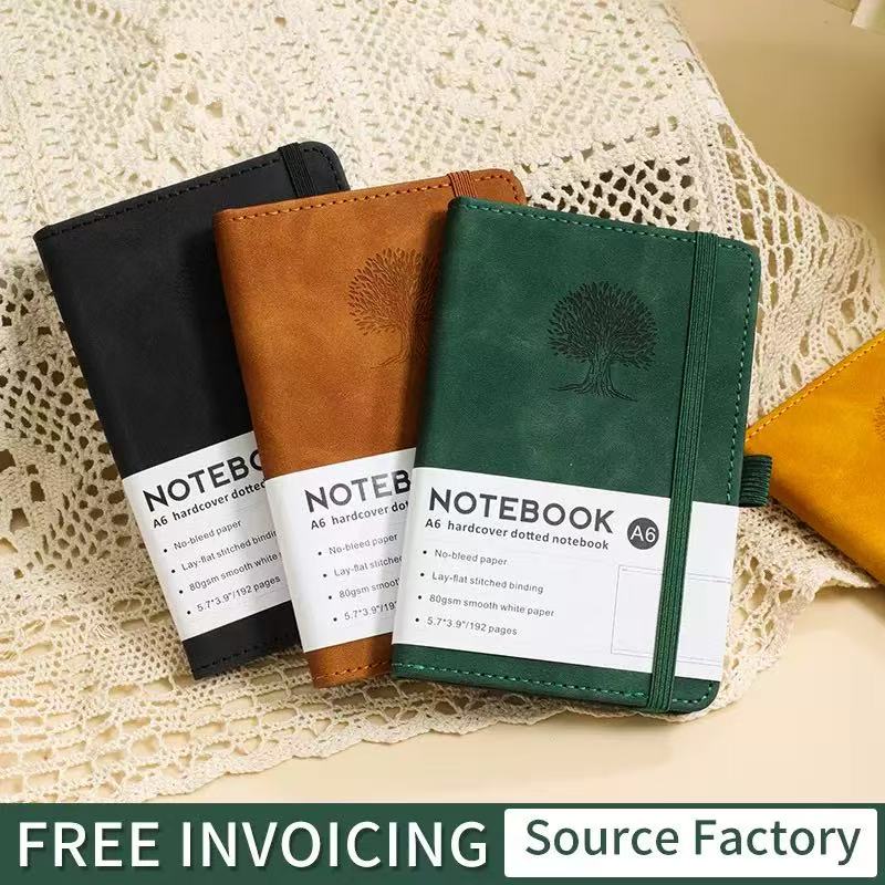 Portable A6 Notebook Hardcover - Leatherwork Journal recension och pris