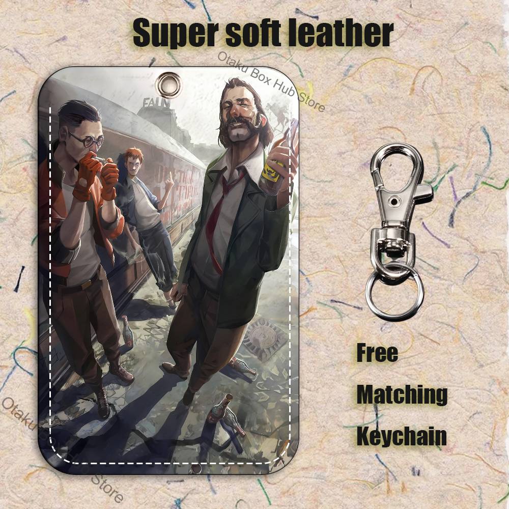 Game D-Disco E-Elysiums Holder - Leatherwork Keychain recension och pris
