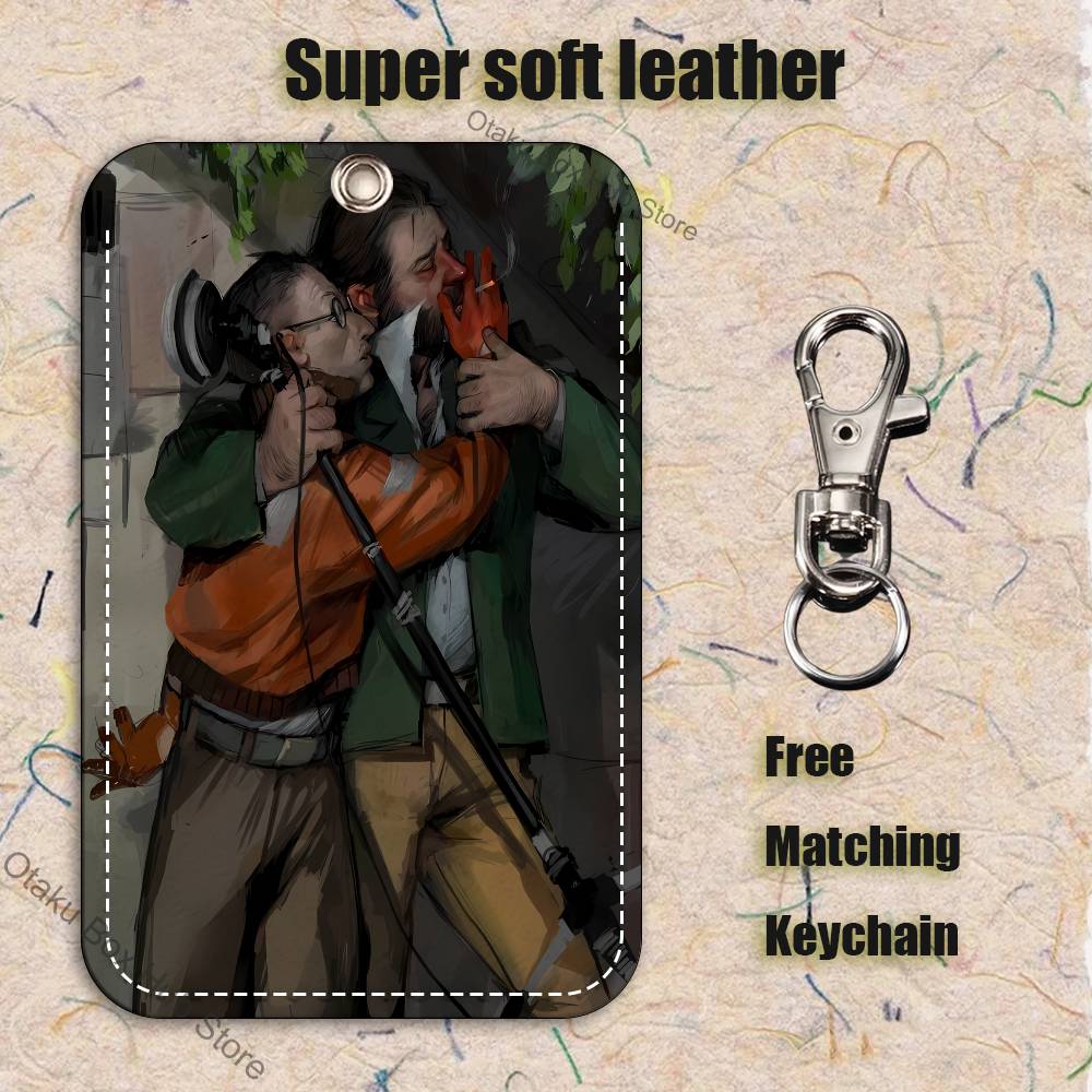 Game D-Disco E-Elysiums Holder - Leatherwork Keychain recension och pris