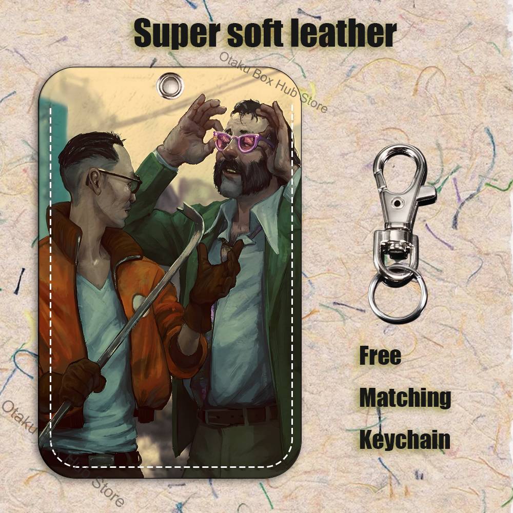 Game D-Disco E-Elysiums Holder - Leatherwork Keychain recension och pris