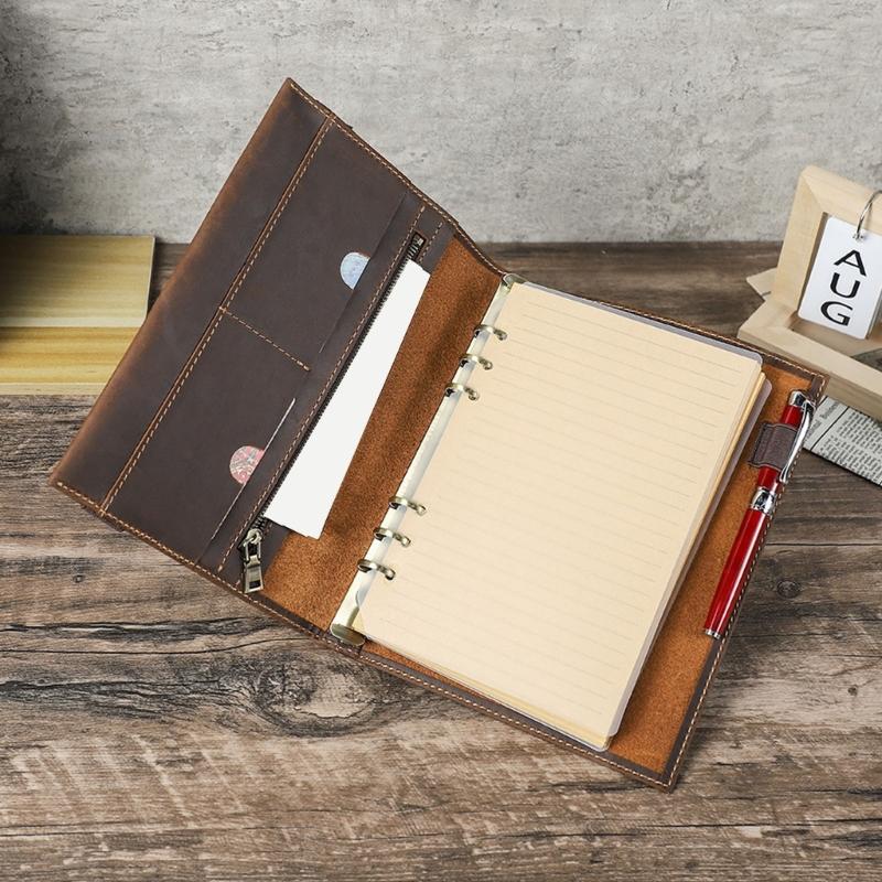 Journal Cover with Genuine Lea - Leatherwork Journal recension och pris
