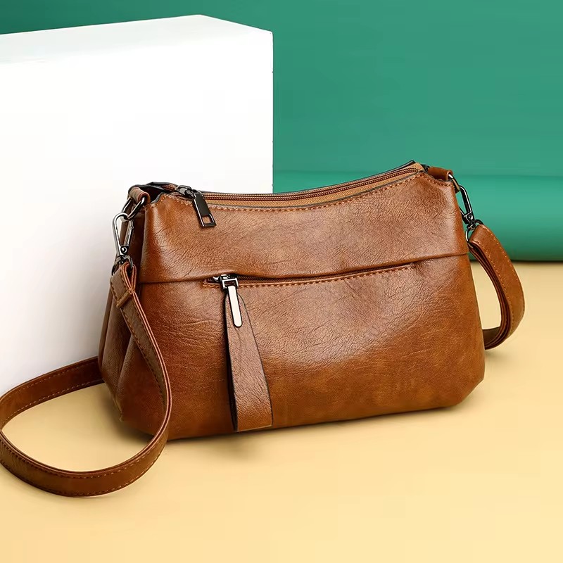 New Women's Shoulder Purse Bag - Leatherwork Letters recension och pris