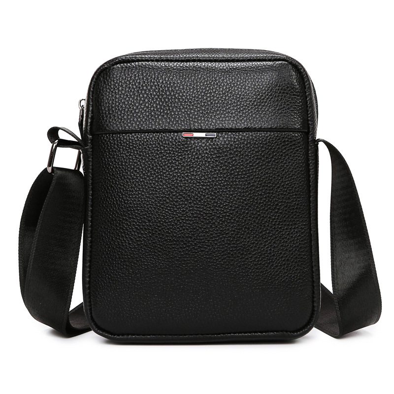 Men's Business Leather Shoulde - Leather Work Bag Laptop recension och pris