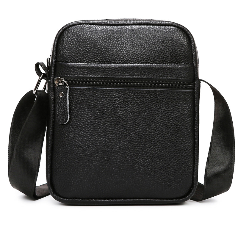 Men's Business Leather Shoulde - Leather Work Bag Laptop recension och pris