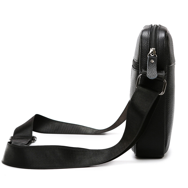 Men's Business Leather Shoulde - Leather Work Bag Laptop recension och pris