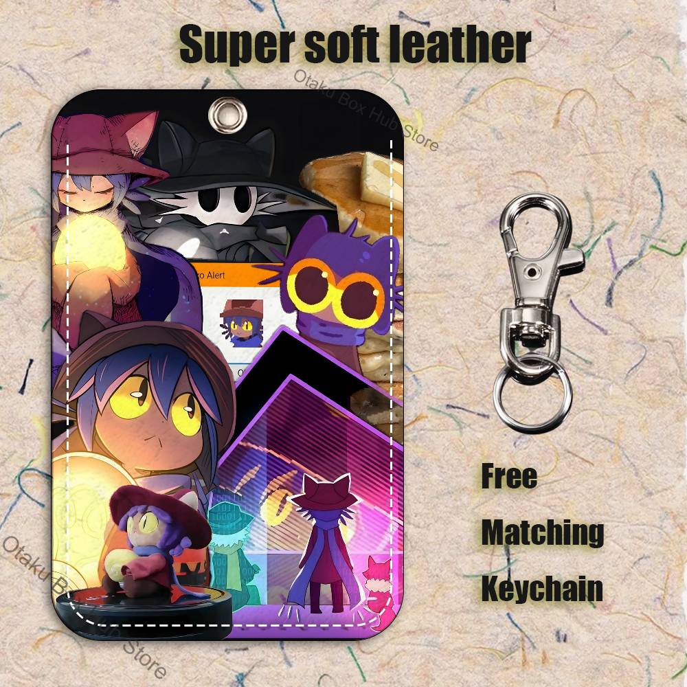Anime N-Niko O-OneshotS Holder - Leatherwork Keychain recension och pris