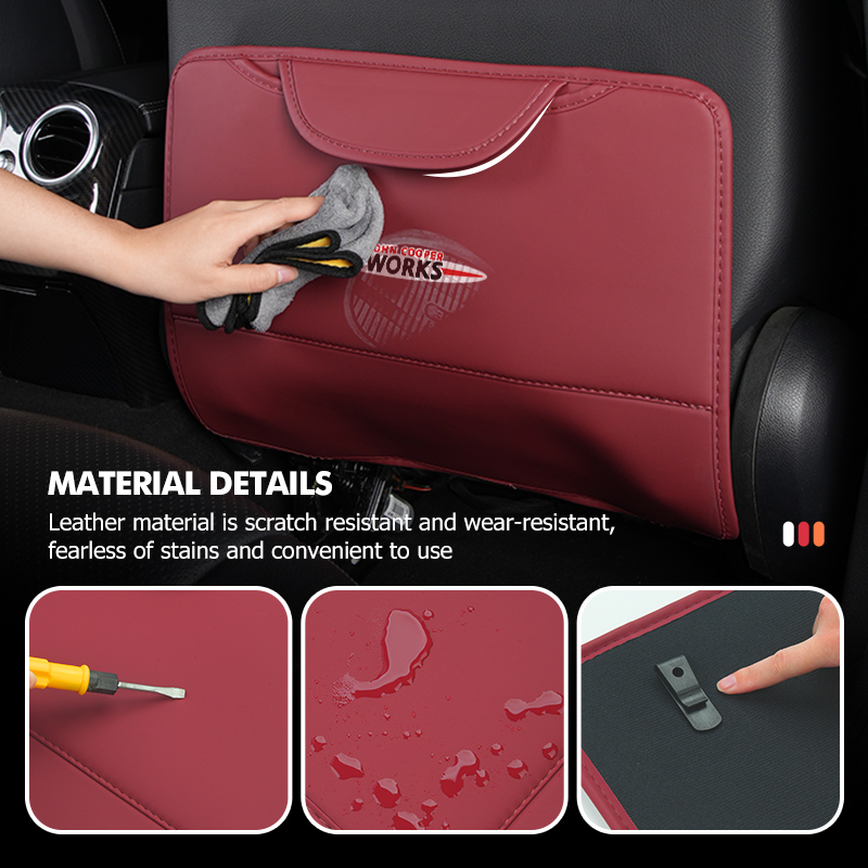 Leather Car Back Seat Protecto - Leather Work For Car recension och pris