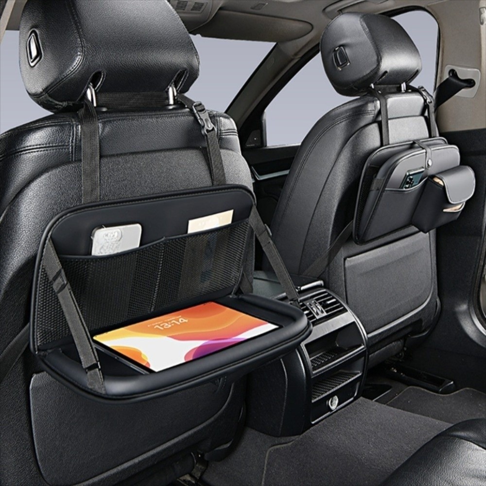 Food Tray Car Back Seat Tray L - Leather Work For Car recension och pris