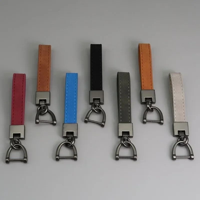 Laser Engrave Vintage Cowhide  - Leatherwork Keychain recension och pris