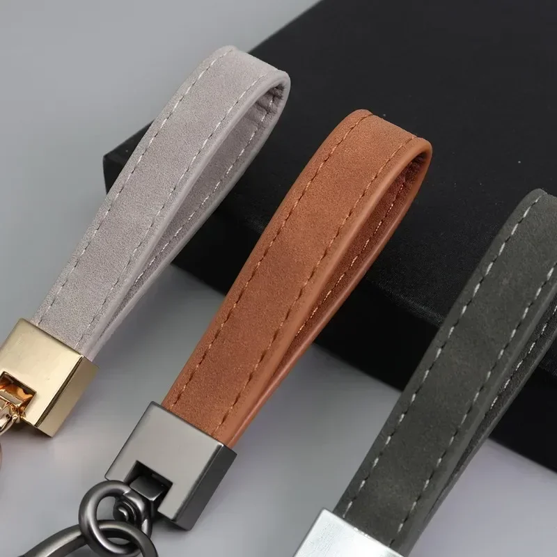 Laser Engrave Vintage Cowhide  - Leatherwork Keychain recension och pris