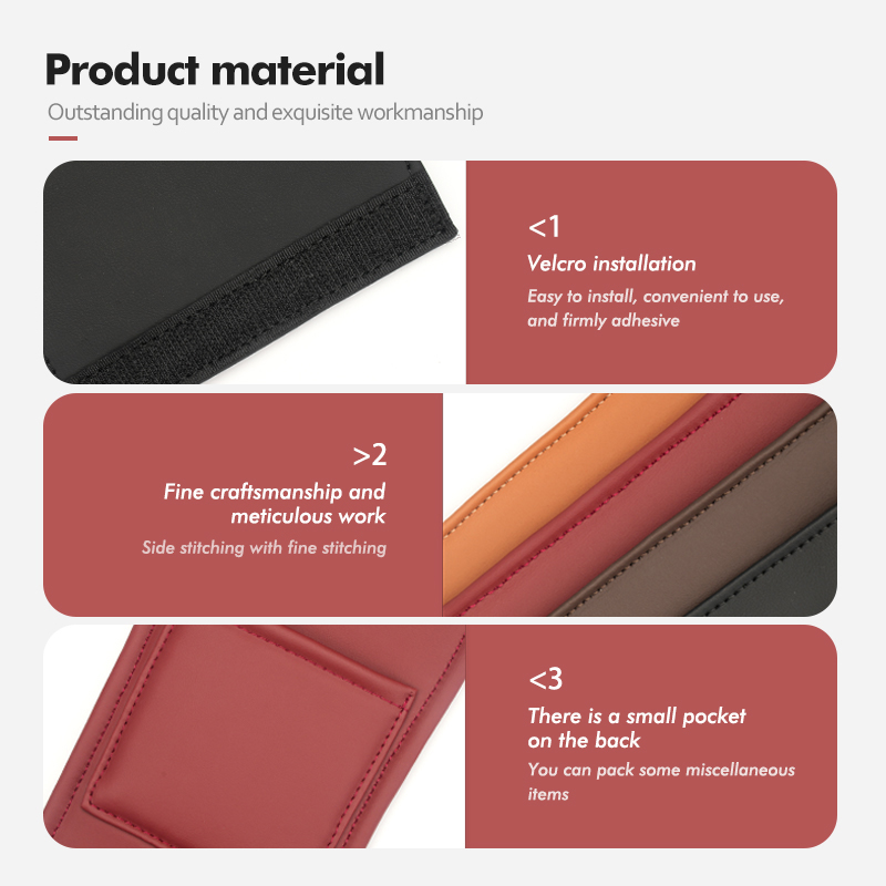 Leather Car Seat Headrest Prot - Leather Work For Car recension och pris