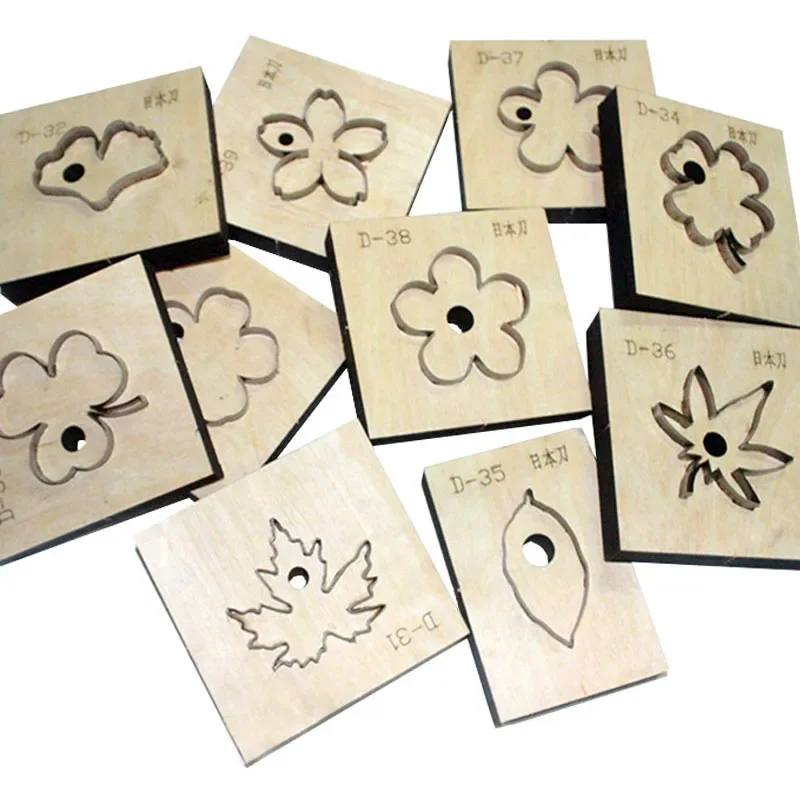 Leather craft leaf shape petal - Leathercraft Japan recension och pris