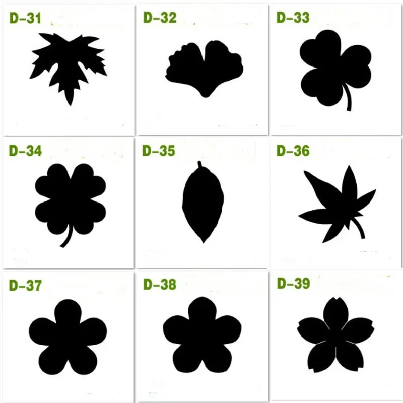 Leather craft leaf shape petal - Leathercraft Japan recension och pris