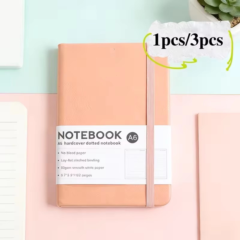 1‑Pack / 3‑Pack Hardcover Rule - Leatherwork Journal recension och pris