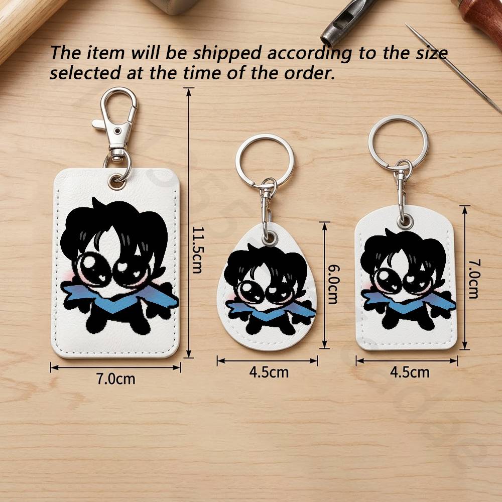 Cute D-Dick Grayson Holder Key - Leatherwork Keychain recension och pris