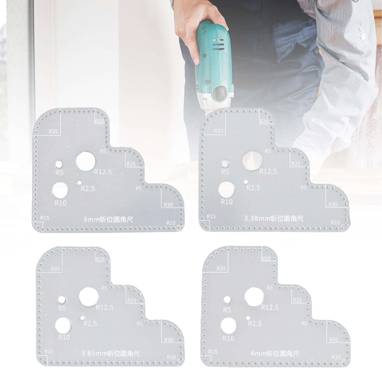 Clear Acrylic Circle Template  - Leatherwork Kits For Beginners recension och pris