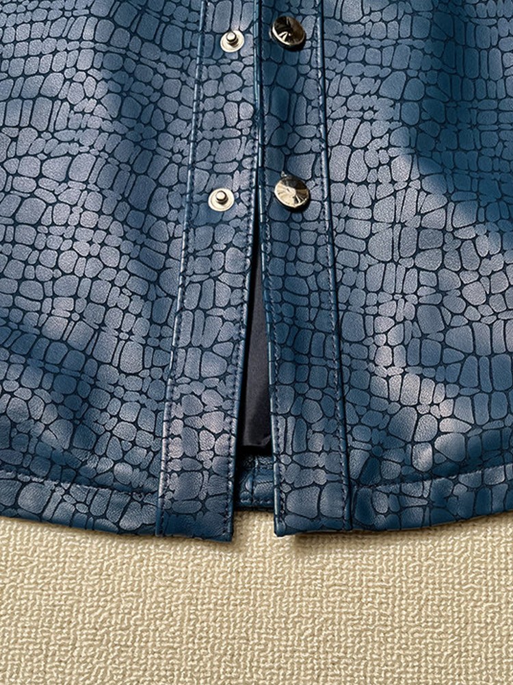 Men Spring Crocodile Pattern R - Leatherwork Patterns Free recension och pris