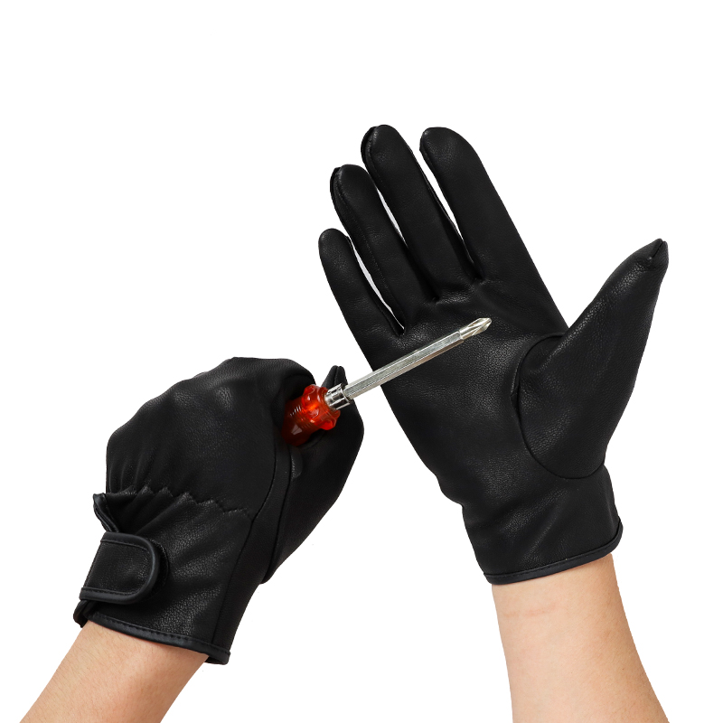 QIANGLEAF Black Thin Goatskin  - Leather Work For Car recension och pris