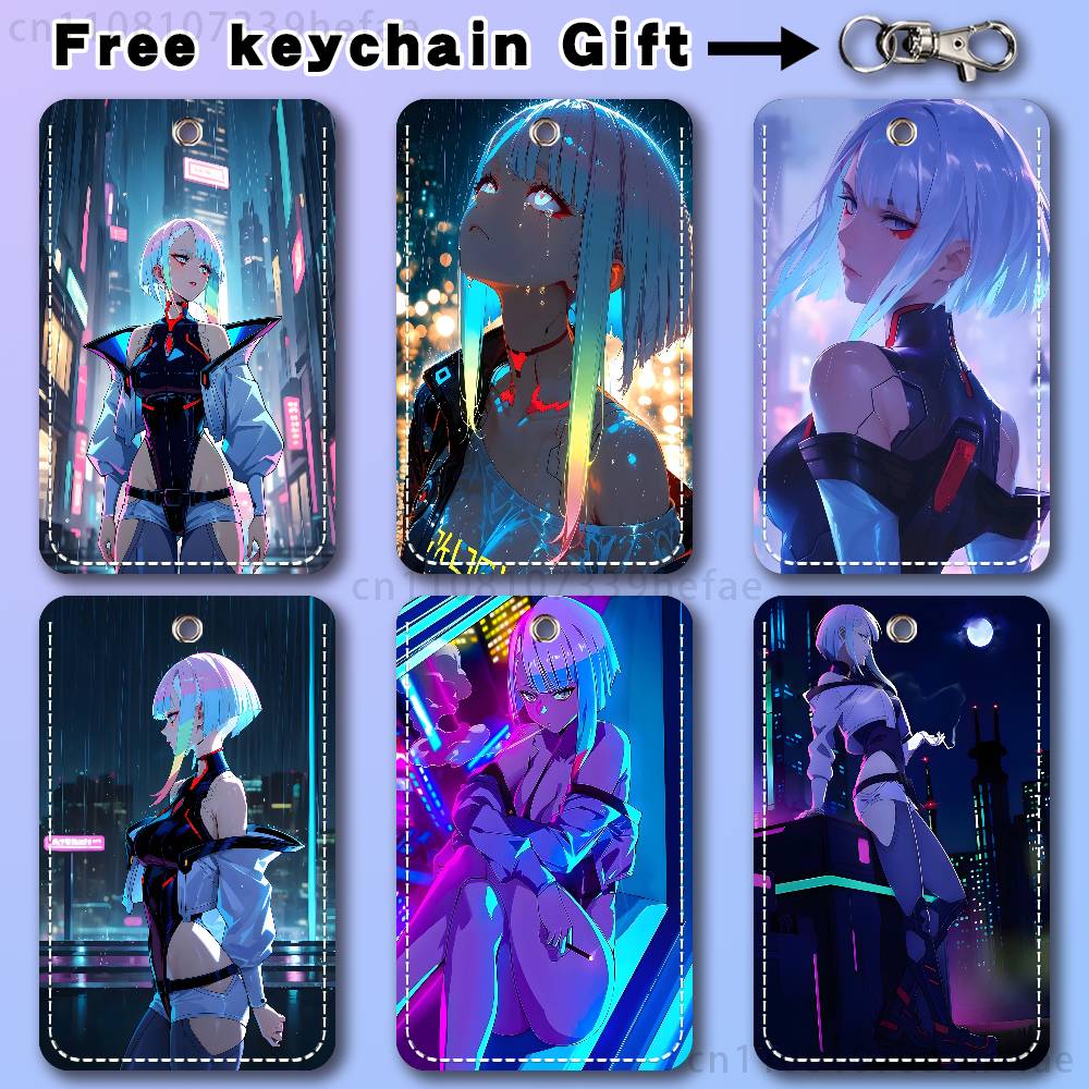 Lucy C-Cyberpunk E-Edgerunners - Leatherwork Keychain recension och pris