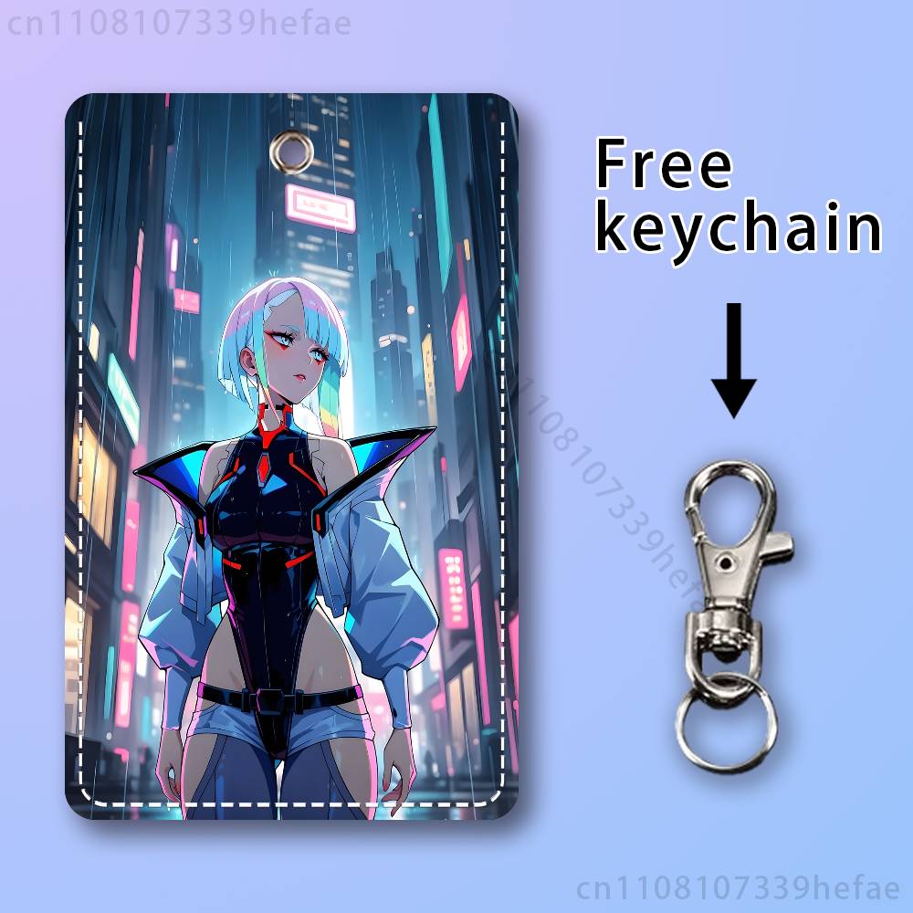 Lucy C-Cyberpunk E-Edgerunners - Leatherwork Keychain recension och pris