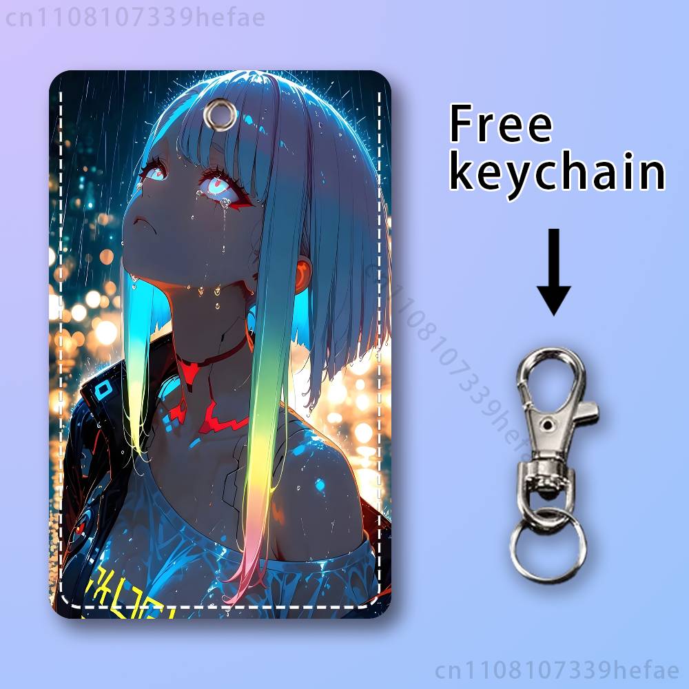 Lucy C-Cyberpunk E-Edgerunners - Leatherwork Keychain recension och pris