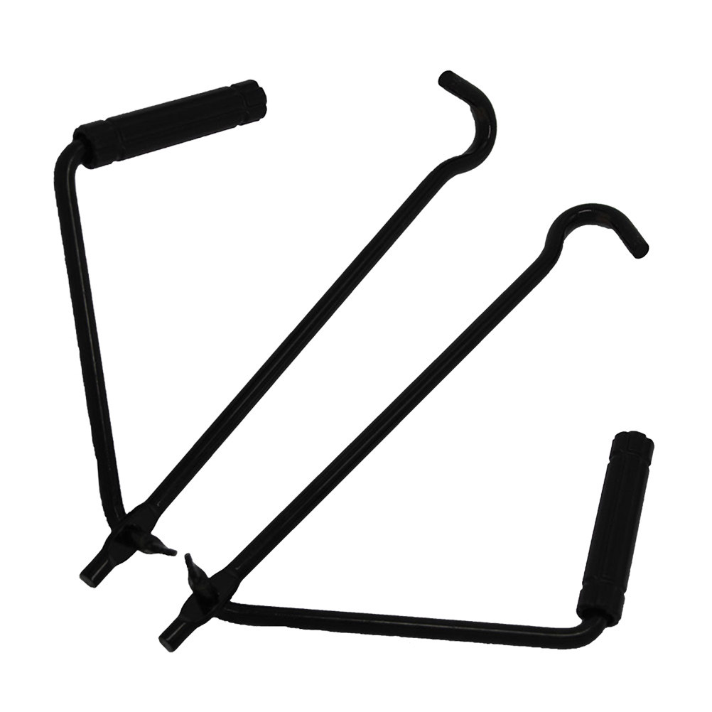 2Pcs Foldable Jack Rocker Hand - Leather Work For Car recension och pris