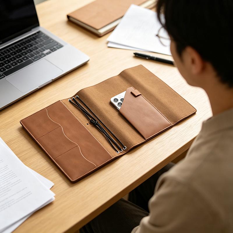 @*Refillable Crazy Horse Leath - Leatherwork Journal recension och pris