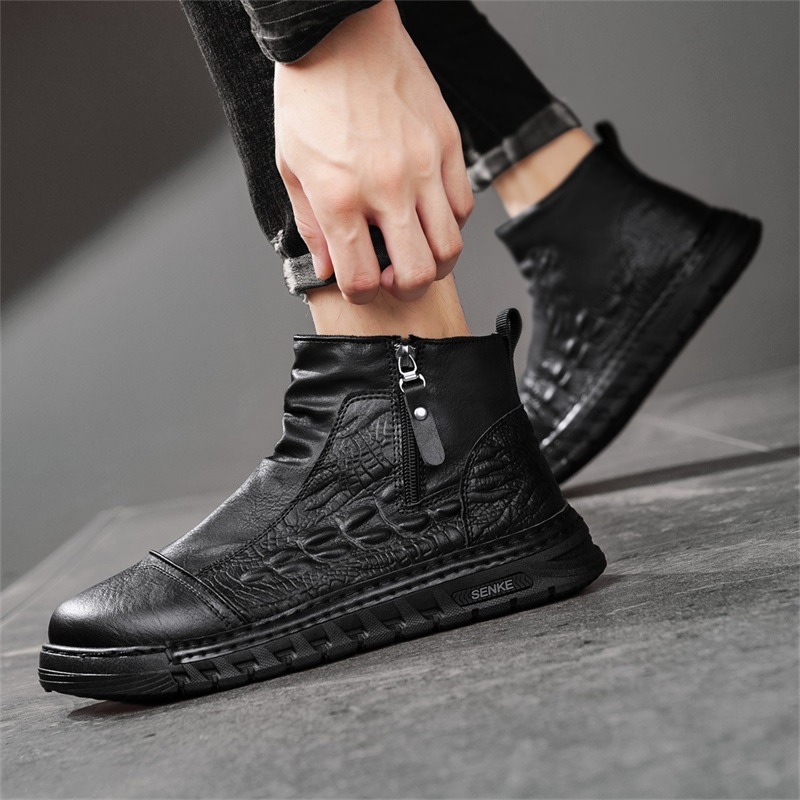 Men's High Top Boots Fashion C - Leatherwork Patterns Free recension och pris