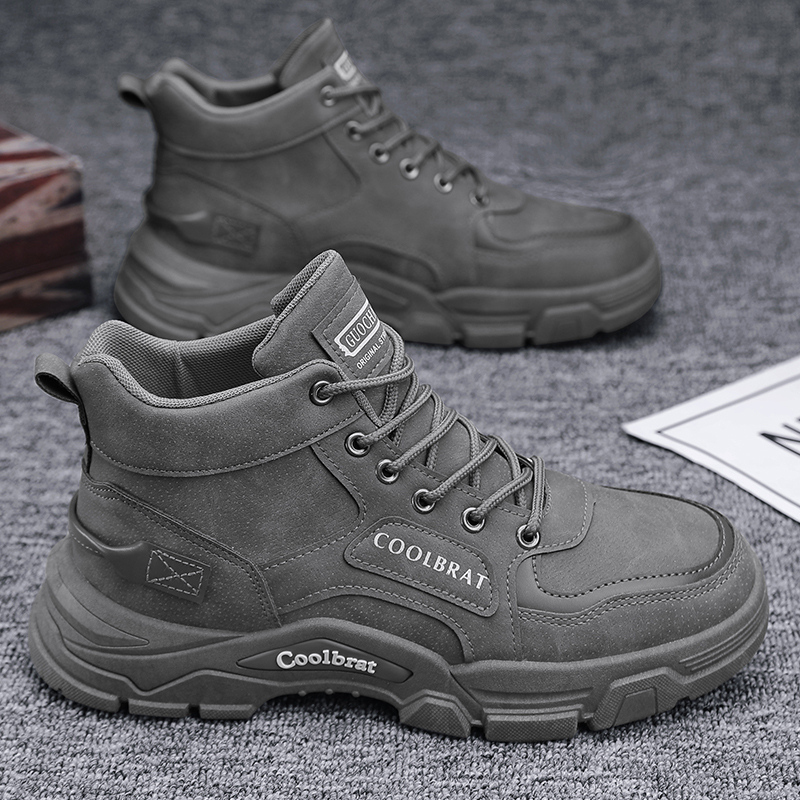 Men‘s Casual Sneakers High Qua - Leatherwork Letters recension och pris